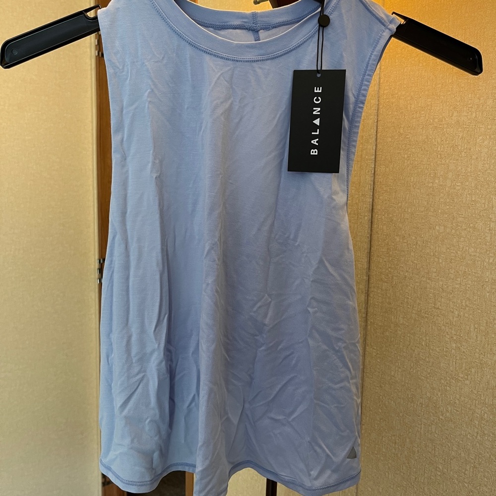 Balance Athletica Lavender Crop Tank Top